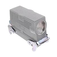 AMP Connectors - TE Connectivity T1270242129-000 Hoods Low Construction Steel Lock PG29 Top