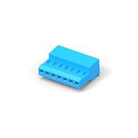 AMP Connectors - TE Connectivity 3-641239-7 Receptacle Assembly 07P MTA100 CONN ASSY BLU LF