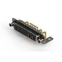 EDAC 630-13W3640-1NE Mixed Contact D-Sub Connectors Right-angle Power Combo D-Sub Connector