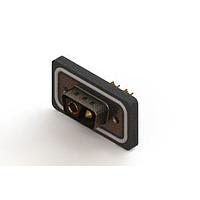 EDAC 627W2WK2222-2NA Mixed Contact D-Sub Connectors Vertical Waterproof Power Combo D-Sub Connector