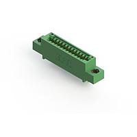 EDAC 345-013-542-407 With Flanges .100" (2.54mm) Pitch Card Edge Connector