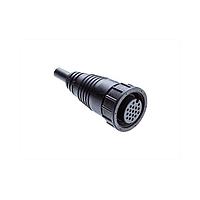 Amphenol LTW 1DC-03AFFM-LL7A10 Sensor Cables / Actuator Cables Ceres, Large Size, 20A, 03 Pins, Overmolded, Straight