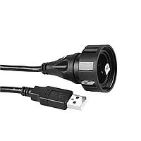 Bulgin PX0840/B/5M00 USB 2.0 IP68 USB B-USB A 5M