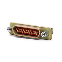 Cinch DCDM-25SSP Micro-D D-Sub Connectors MICRO 25C SKT SOLDER JACKP