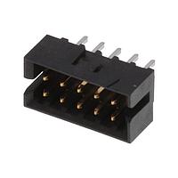 Molex 87831-1042 Shrouded MGrid Hdr Shrd Vt W/ W/Lck .76AuLF 10Ckt