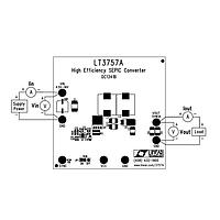 Analog Devices DC1341B Voltage Regulator - Switching Regulator LT3757 SEPIC Demo Board - 4.5V = Vin