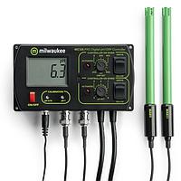 MILWAUKEE MC125 2-in-1 Digital pH / ORP Controller (0.00~14.00 pH | ORP: ±1000 mV)