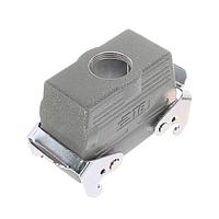 AMP Connectors - TE Connectivity T1260162121-000 Hoods Low Construction Hood PG21 Top Entry