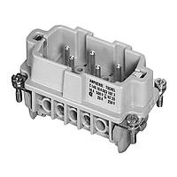 Amphenol Tuchel C146-10A003-102-3 Inserts Pin Insert 3 Way Heavy Mate