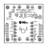 Analog Devices MAX14851EVKIT# Digital Isolator Six-Channel Digital Isolator evkit.