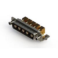 EDAC 629-5W5-240-5TD Mixed Contact D-Sub Connectors Right-angle Power Combo D-Sub Connector