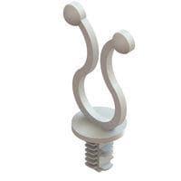 Essentra Components STL-8-450-2-01 Cable Mounting & Accessories Twist Lock,Spcr,Nat,.40 in-.50 in Hold