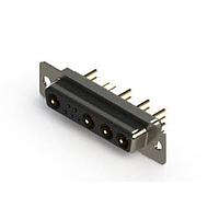 EDAC 628-9W4-624-7T1 Mixed Contact D-Sub Connectors Vertical Combo Dsub