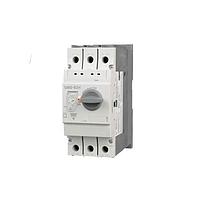 Carlo Gavazzi GMS-63S-63A Motor Drives Standard-break Manual Motor Starter. 63Amps frame size, 600VAC, class 10 overload with range: 45-63Amps . Check datasheet for interruption rating.