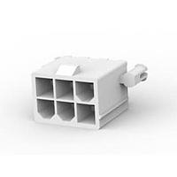 AMP Connectors - TE Connectivity 1586039-6 Headers VERT HDR W/PEGS 6P