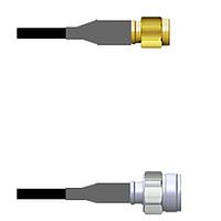 Amphenol Custom Cable Q-3E054000D108i RF Cable Assemblies SMA-SP/TNC-SP LMR19 108I
