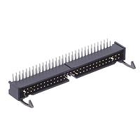 AMP Connectors - TE Connectivity 1-1761607-6 Shrouded IDC LOW PRO HDR 60P RA LG LAT BLK