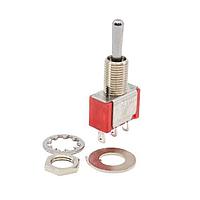 E-Switch 100SP5T1B1M1QEH Toggle Switch ON-OFF-(ON) SLDR MNT