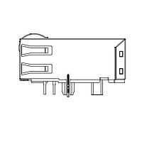 Pulse Electronics JT4-1121HL Modular RJ45 JACK 1X1 GOLD RJ45