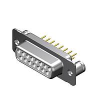 Molex / FCT 173109-1152 Standard Density FCT DSUB STR PC RCPT 09 PN W/CLINCH