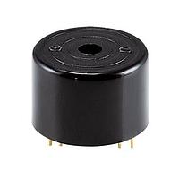 Same Sky (formerly CUI Devices) CPI-2416-100T Piezoelectric buzzer, 24 mm x 16 mm deep, , 12 VDC, 100 dB, Through Hole, Multitone, Audio Indicator