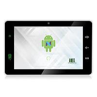 IEI Technology IOVU-210AR-RK39-R10-EU Fanless 10.1" TFT-LCD; Rockchip 3399 Processor, 2GB LPDDR3 , 16GB eMMC Flash, Camera, WIFI/BT, POE 802.3at, COM port, DIO, 4pin sensor connector, Front Camera, NFC, EU reg, ROHS