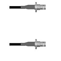 Amphenol Custom Cable Q-080080008012i RF Cable Assemblies BNC-SJB/BNC-SJB RG58 12I
