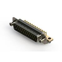 EDAC 621-M25-660-GN5 D-Sub Connectors - Standard Density Right Angle D-Sub Connector