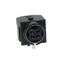 Kycon KPJXHT-4S Receptacles 4P HIGH TEMP R/A JACK