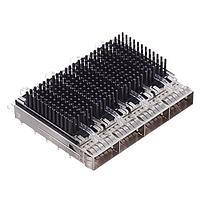 AMP Connectors - TE Connectivity 2170747-3 Cage Assemblies CAGE ASSY 1X4 QSFP28 SPRING HS LP