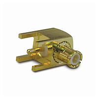 Amphenol RF 252155 PCB Connectors MCX R/A RECEPTACLE PCB PLUG GOLD