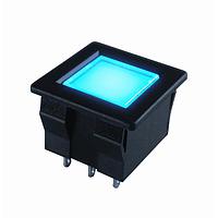 Well Buying L-E1WNB1B1Q LED Pushbutton Switch PUSH SW 50mA/1.5VDC SPST BLUE/BLUE LED