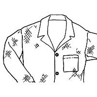 Desco 73625 Coat, Full Sleeve SMOCK, LAB COAT W/SNAPS WHT 2XL