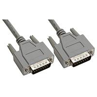 Amphenol Cables on Demand CS-DSSMDB15MM-010 D-Sub Cables Std 15Pin D-Sub Male/Male 10