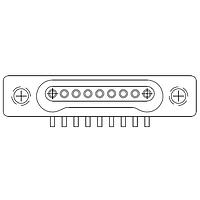 Nanonics - TE Connectivity SSM009L8AQ Connectors SSM009L8AQ =SMT