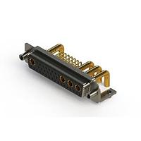EDAC 630-36W4650-4TD Mixed Contact D-Sub Connectors Right-angle Power Combo D-Sub Connector