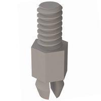Essentra Components 27MTP00395 PCB Support Hex PCB Support, #6-32 Threaded Male, .395 Spacer