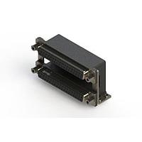 EDAC 662-037-264-059 Dual Port D-Sub Connectors Right-angle Dual Port D-Sub Connector