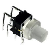 CTS Electronic Components 228AMVAYGFCBBCR Tactile Switches 228AMVAYGFR+C style in bright black color with C etching