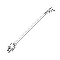 Volex 40295 10 No Receptacle Power Cord 18/3 SJT 50ft 5-15P ROJ VACUUM