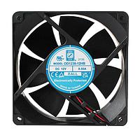 Orion Fans OD1238-12H3B DC Fans DC Axial Fan, 120x120x38mm, 12VDC
