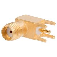 Amphenol RF 901-143 PCB Connectors R/A PCB JACK .155" LEGS GOLD PLATED