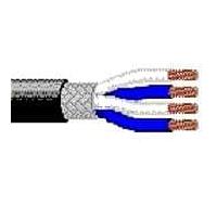 Belden 1192A B591000 Multi-Conductor Cables 24AWG 4C SHIELD 1000ft SPOOL BLACK