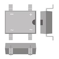 PANJIT DI151S_T0_00001 Bridge Rectifiers SURFACE MOUNT GLASS PASSIVATED SINGLE-PHASE BRIDGE RECTIFIER