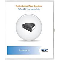KEMET TAN ENG KIT 38 Tantalum Capacitor T498/T521 Low Lk Ser Eng KIT  6 PNs 10 pc ea