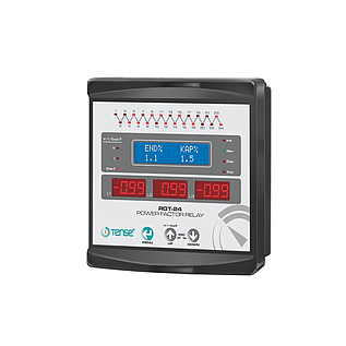 Power factor regulator service for capacitor bank control systems