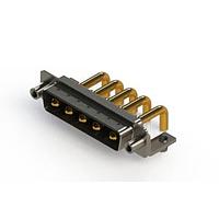 EDAC 629-5W5-250-3N5 Mixed Contact D-Sub Connectors Right-angle Power Combo D-Sub Connector