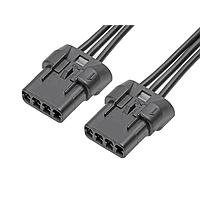 Molex 215310-1042 Discrete Wire MizuP25 R-R 4CKT 300mm Sn