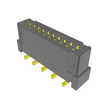 Samtec FC1-10-01-T Sockets 1.00 mm Flat Flexible Cable (FFC) Socket Strip
