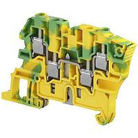 Entrelec - TE Connectivity ZS6-4S-PE Feed Through Terminal Block Aut SNK Screw